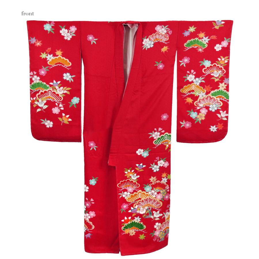 新品　三松謹製　四つ身着物　７歳七五三 新品 三松謹製 四つ身着物 7歳七五三