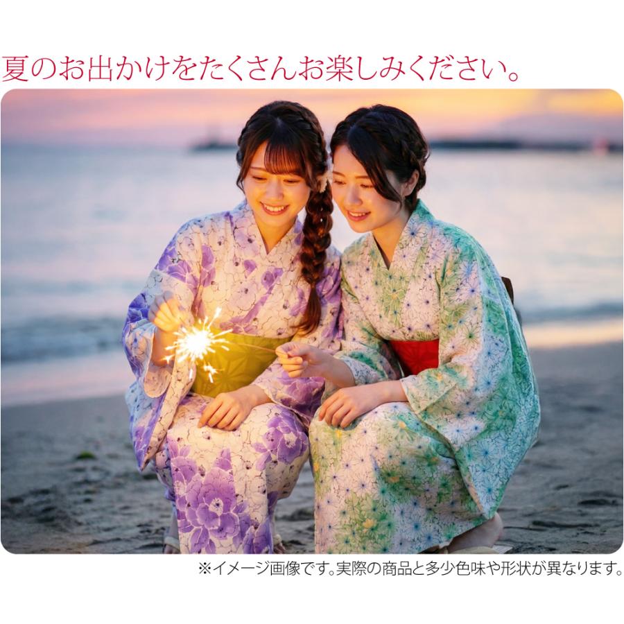 なごみや 浴衣 レディース 単品 薄物用 夏用 女物 浴衣 綿絽 レトロ