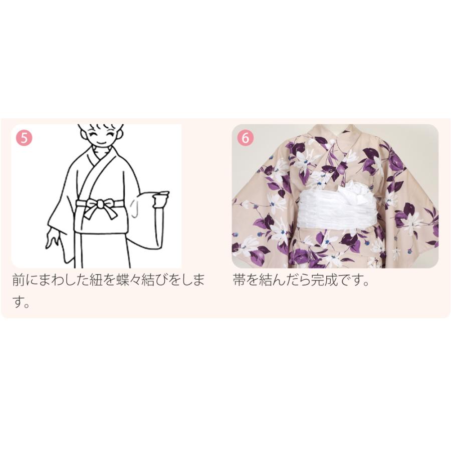 爆買 浴衣 セット レディース 夏用 2WAY キャミ ワンピース 浴衣 しわ兵児帯 2点セット 花柄 セパレート 二部式 モダン かわいい 高見え レディースの画像