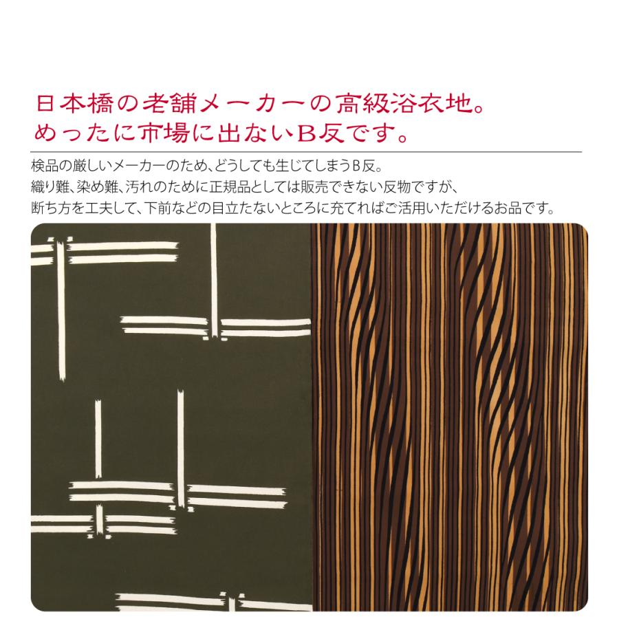 なごみや 反物 浴衣地 夏用 日本製 訳あり 高級 ゆかた コーマ 江戸好