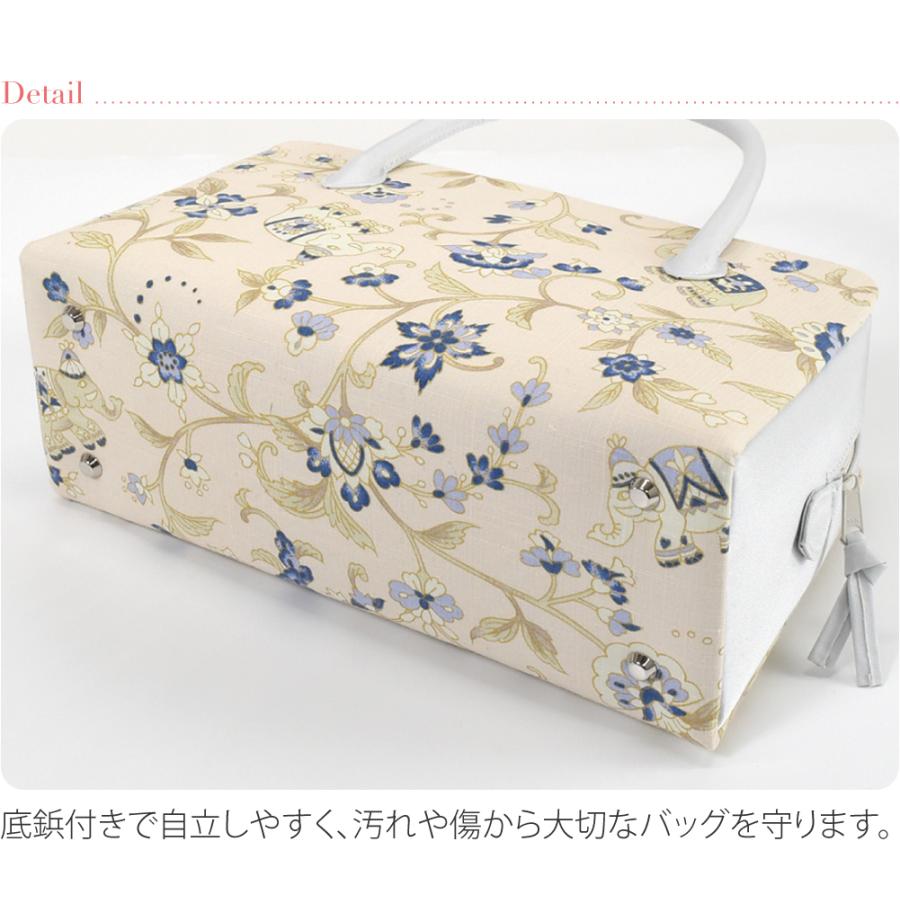 和装バック（新品未使用） なごみや 和装バッグ フォーマル 通年用 日本製 WASOUL 岡重 正絹 真綿