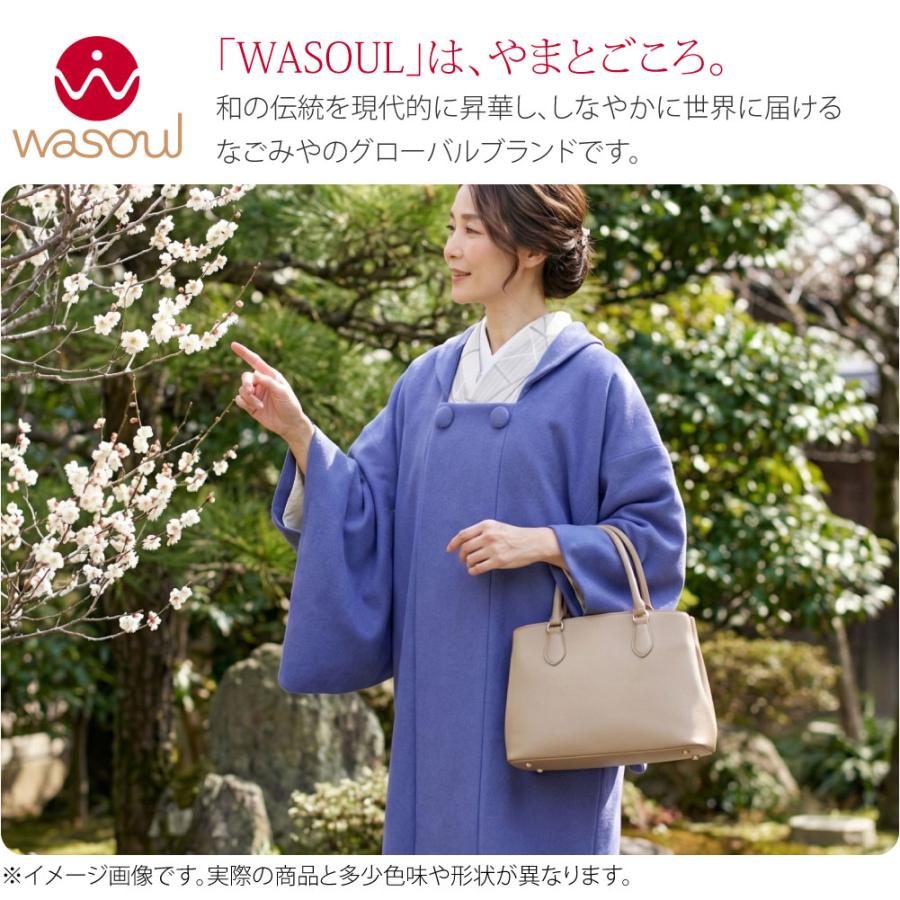 なごみや 着物 コート 和装 防寒 冬用 日本製 WASOUL カシミヤ混
