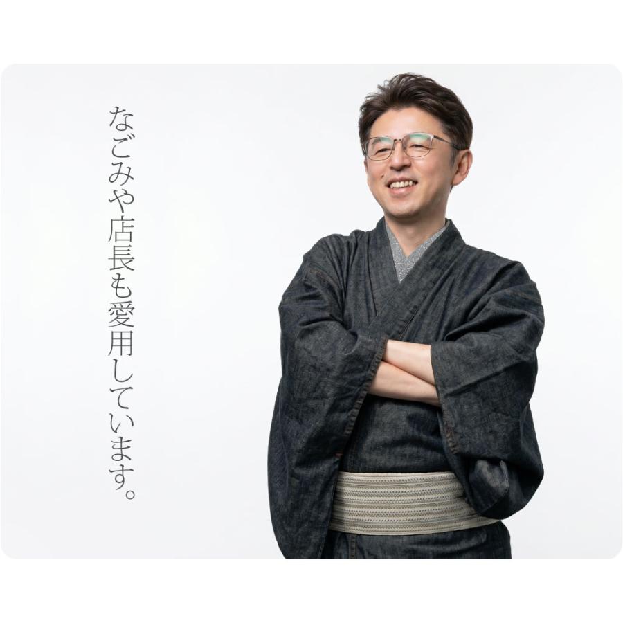 なごみや 半襦袢 うそつき 襦袢 袷用 日本製 WASOUL 男物 洗える 半