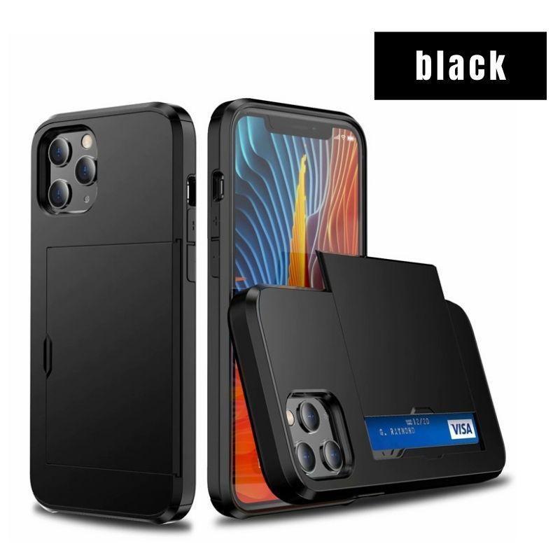 iPhone 15シリーズ ケース 耐衝撃 衝撃 吸収 背面 スライド カード