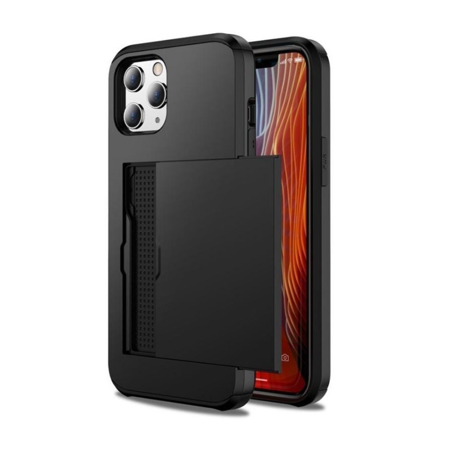 iPhone 15シリーズ ケース 耐衝撃 衝撃 吸収 背面 スライド カード