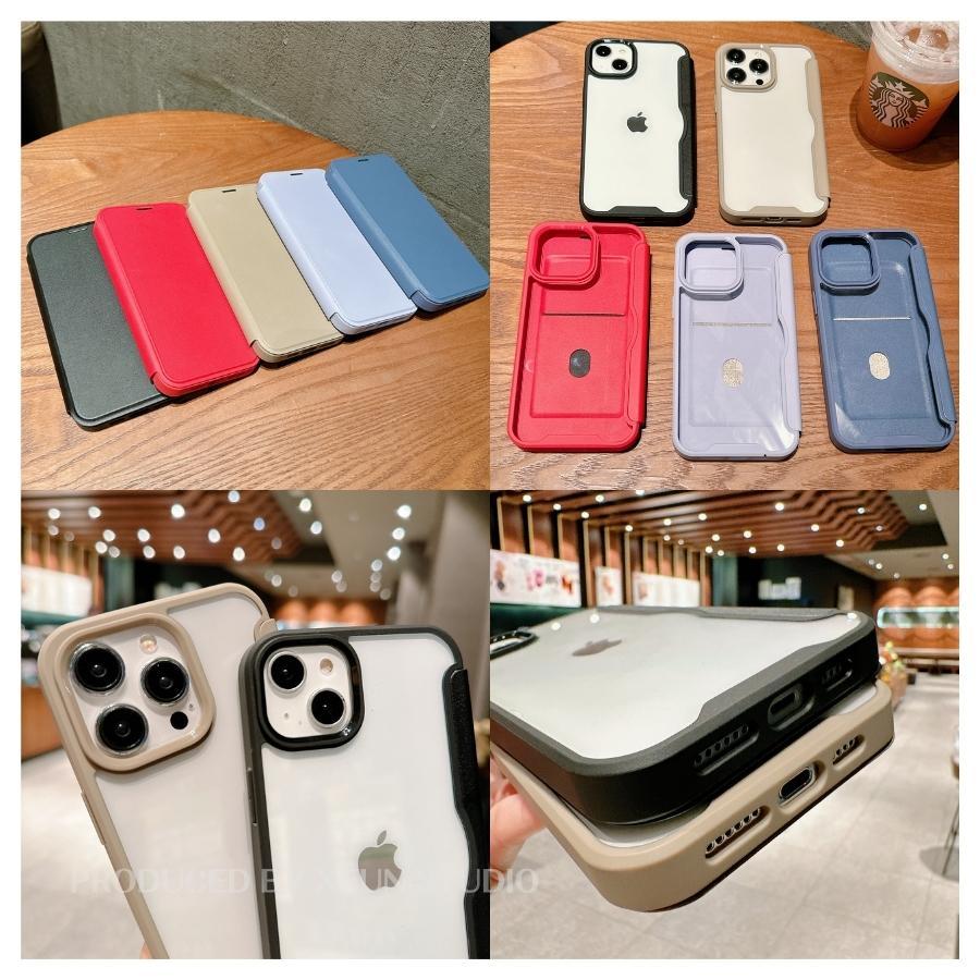 iphone 17Pro ケース iphone 15 ケース 手帳型 透明 iPhone14 ケース iPhone 16e ケース カバー クリア かわいい カード収納 可愛い マグネットが内蔵 耐衝撃 |  | 11