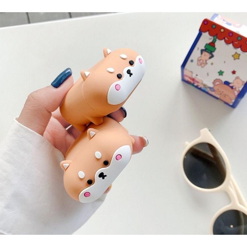 Airpods3 ケース シリコン 3D キュート 動物 柴犬 ファン Airpods3 ケース シリコン 3D キュート 動物 柴犬 ファン - メルカリ