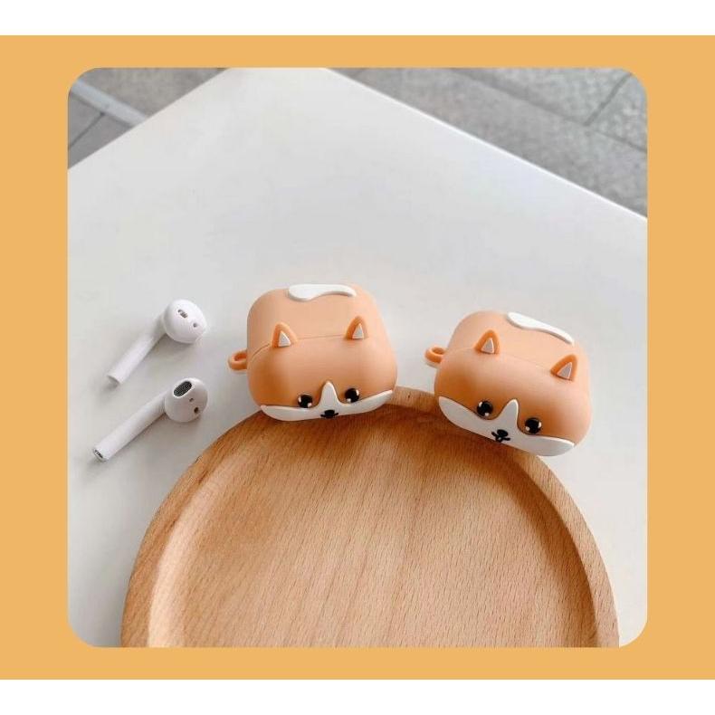 Airpods3 ケース シリコン 3D キュート 動物 柴犬 ファン Airpods3 ケース シリコン 3D キュート 動物 柴犬 ファン Amazon