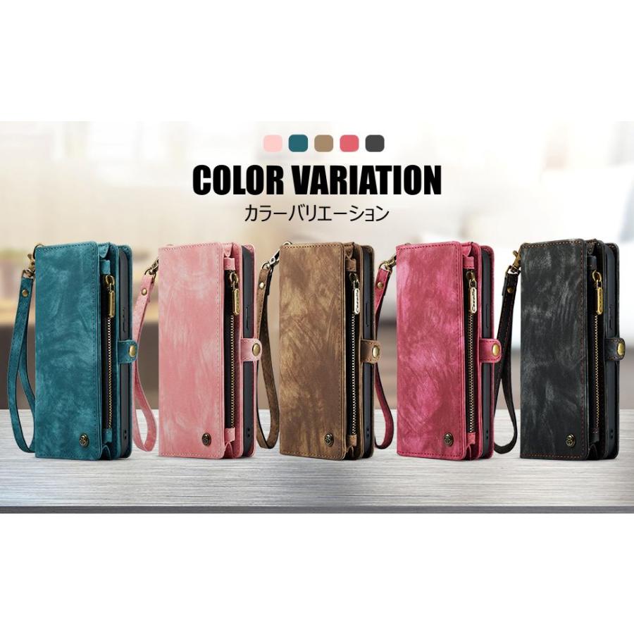 iPhone 全シリーズ ケース 大容量 2-WAY 分離式 財布型 iPhone 15 ケース iPhone 14 ケース iPhone 17 ケース iPhone 16 ケース スタンド機能 小銭入れ 手帳型 |  | 14