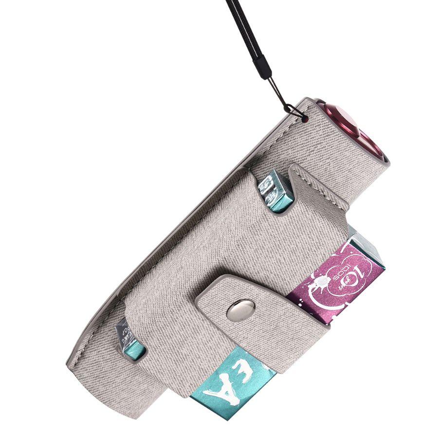 【ヒートスティック収納ケース付き】iqos iluma ケース iQOS ケース イルマi iqos イルマiワン ケース レザー 耐衝撃 イルマワン ケース iqos 保護ケース |  | 04