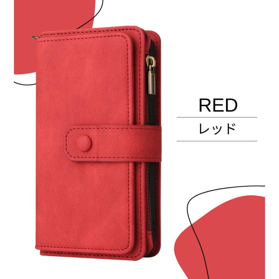 iPhone 全シリーズケース iPhone15 手帳型 ケース カード 収納 財布型 iPhone 16E ケース 大容量 ストラップ ファスナー 小銭入れ ベルト付き iPhone 17 ケース |  | 04