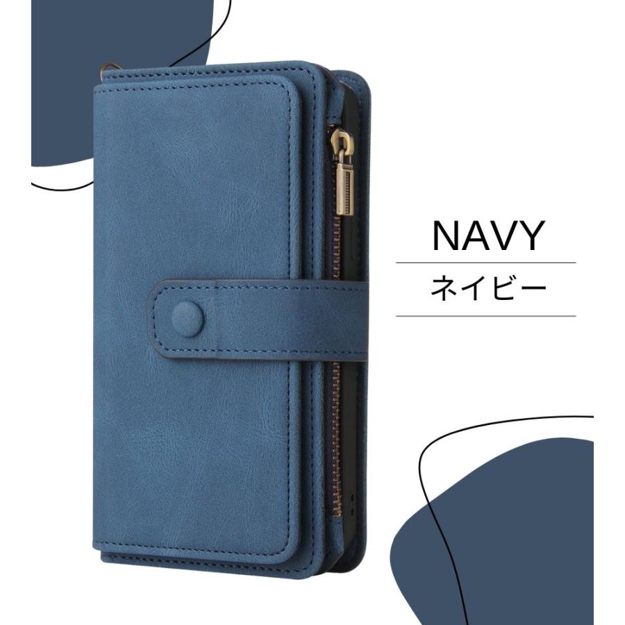 iPhone 全シリーズケース iPhone15 手帳型 ケース カード 収納 財布型 iPhone 16E ケース 大容量 ストラップ ファスナー 小銭入れ ベルト付き iPhone 17 ケース |  | 02