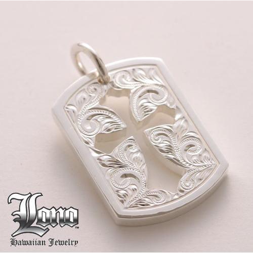 ハワイアンジュエリーLONO Gothic Cross Plate Cutout