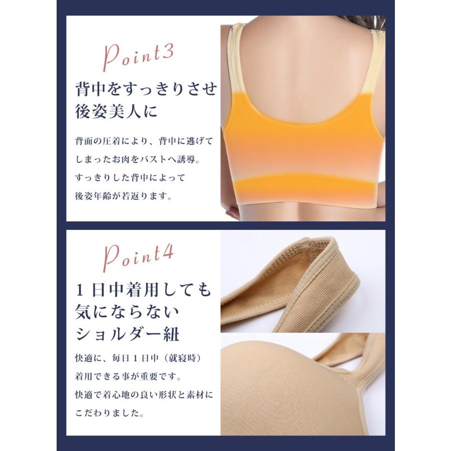 ナイトブラ 育乳ブラ バストアップブラ ブラジャー 盛れるブラ 盛りブラ スポーツブラ ノンワイヤー 痛くないブラ カップ付き おうち 部屋着 送料無料 B 01 Lulucouture ルルクチュール 通販 Yahoo ショッピング