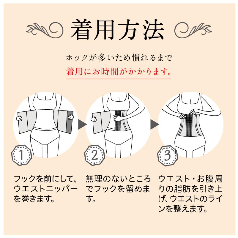 美くびれ ウエストニッパー 補正下着 ボディシェイパー ぽっこりお腹