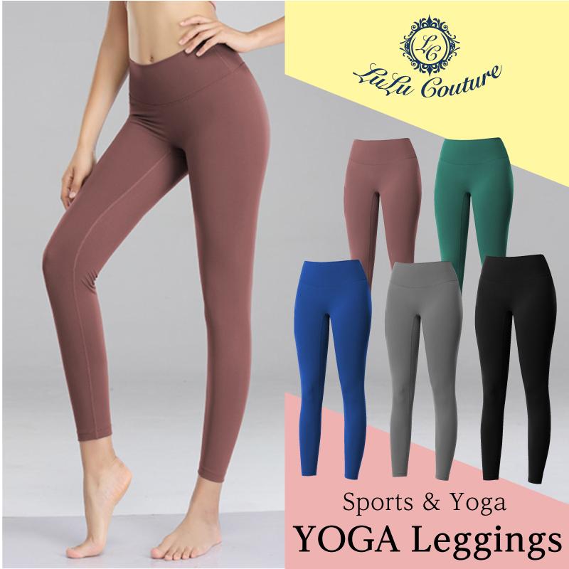 ヨガレギンス スポーツ レギンス レディース タイツ スパッツ スポーツウェア 部屋着 トレーニング ランニングパンツ おうち ルームウェア メール便送料無料 Rf7 Lulucouture ルルクチュール 通販 Yahoo ショッピング