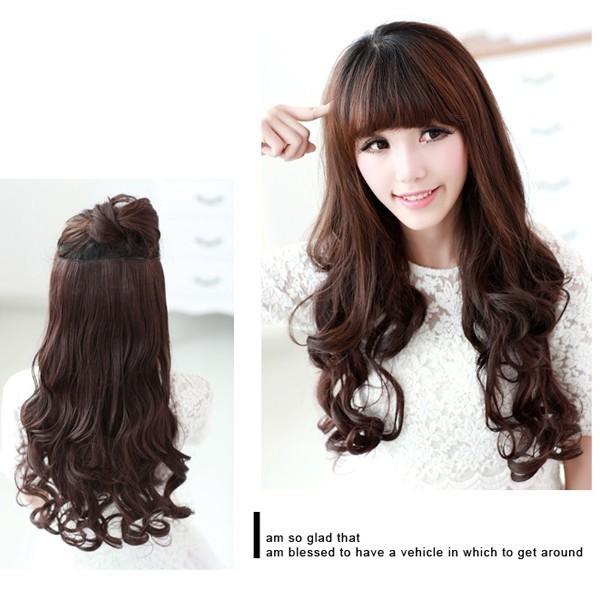 エクステ ポイントウィッグ ふんわり 高品質 ロング ふわふわ 巻き髪