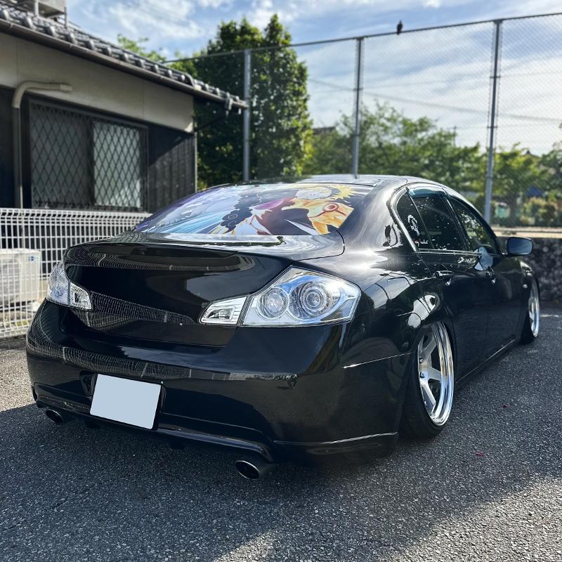 V36 スカイラインセダン LEDテールランプ クリアー G25 G35 G37 Q40 オールクリアー フルクリアー インフィニティ 78ワークスの画像