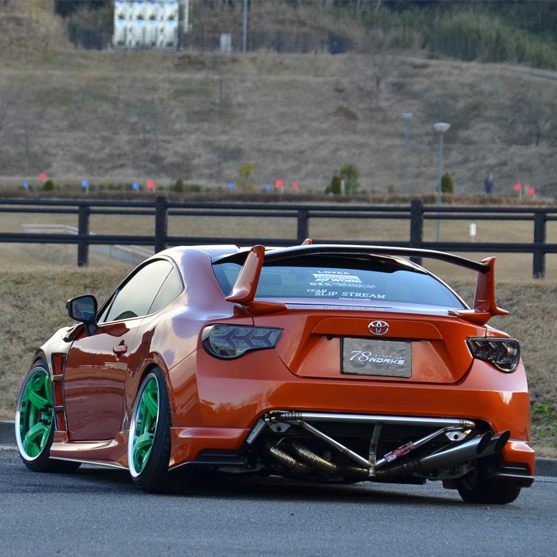 86 BRZ FRS 流れるウインカー ファイバー LED テールランプ V3