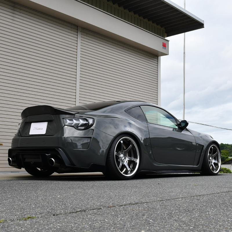 ZN6 ZC6 86 BRZ ファイバー LED テールランプ V3 ブラック / クリアー