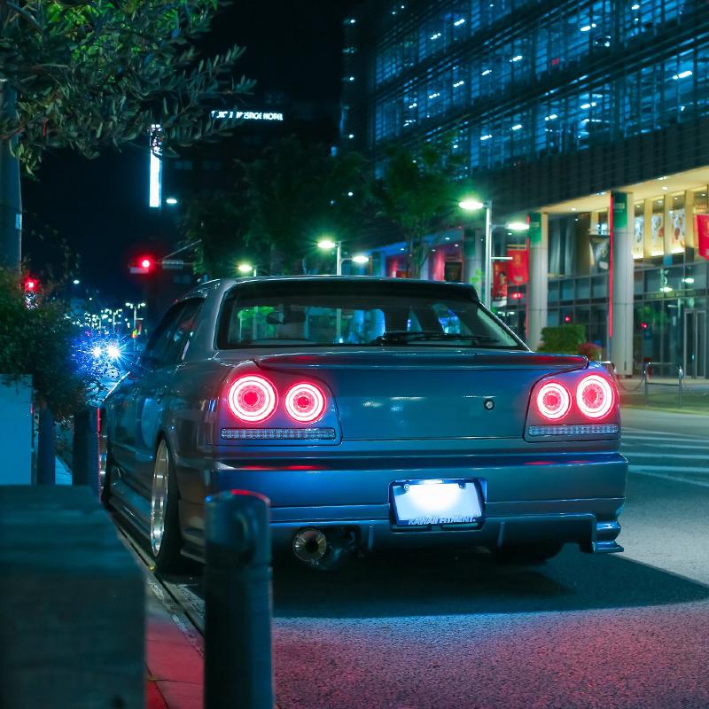 R34 34 スカイラインセダン 4D 4ドア ENR34 ER34 HR34 LED