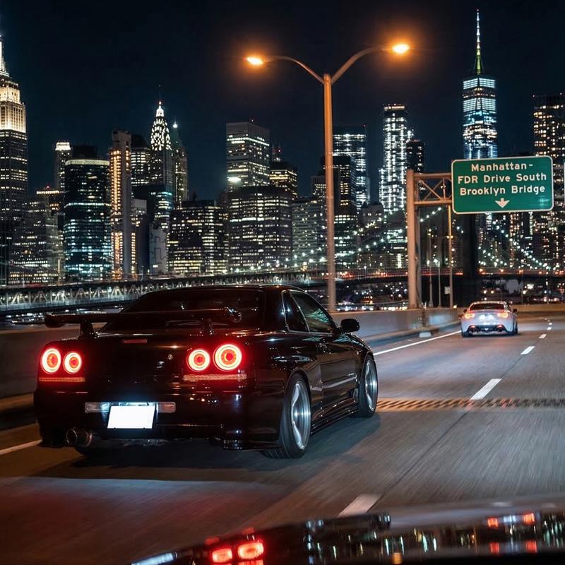 R34 34 スカイラインセダン 4D 4ドア ENR34 ER34 HR34 LED