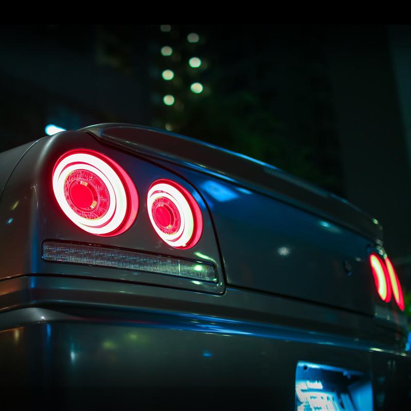 R34 34 スカイラインセダン 4D 4ドア ENR34 ER34 HR34 LED
