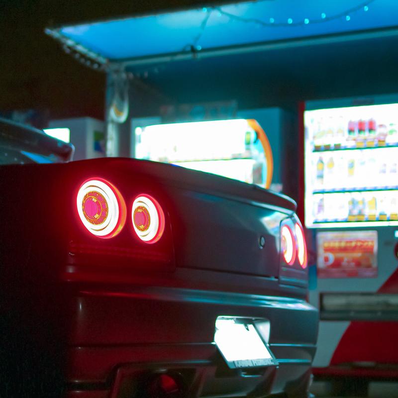 er34 4ドア　レッド テールランプ 左右セット 日産純正 R34スカイライン 4ドア テールランプ 左右セット 日産純正