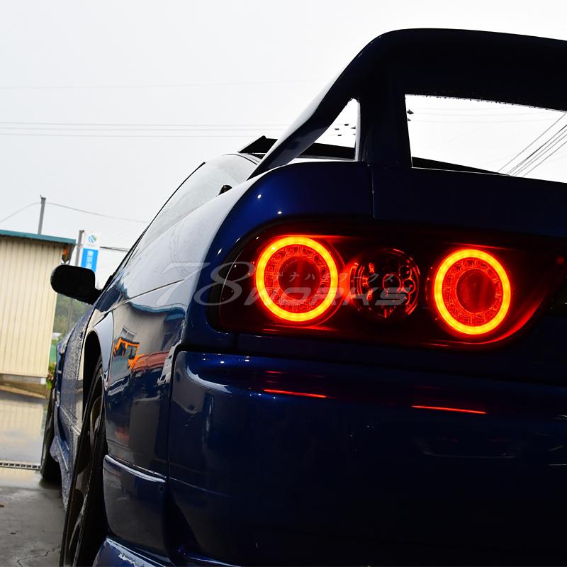 NISSAN 180SX ワンエイティ 後期 LED テールランプ V3 クリアー