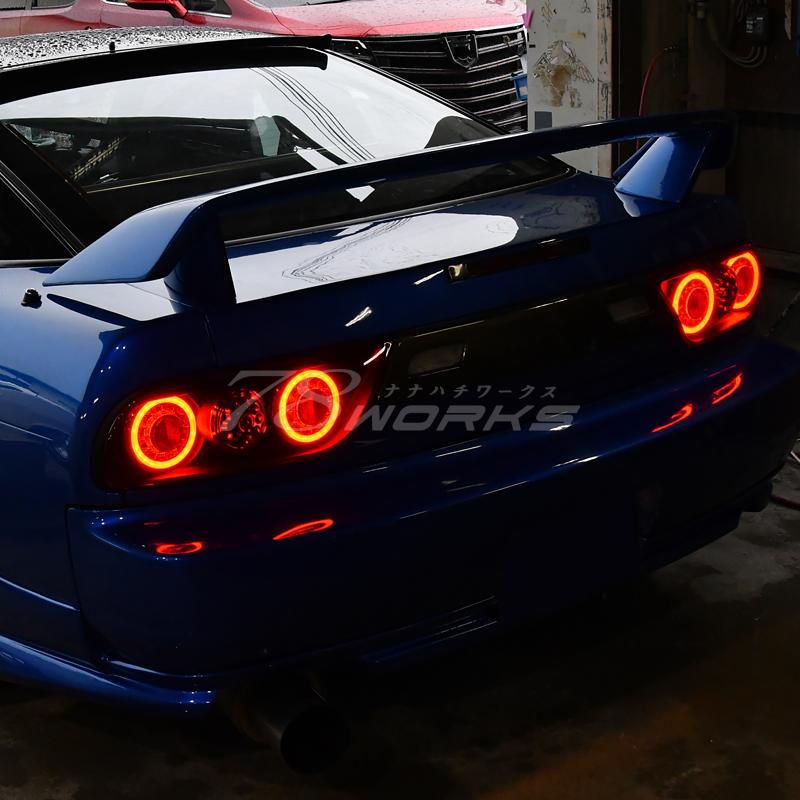 NISSAN 180SX ワンエイティ 後期 LED テールランプ V3 クリアー