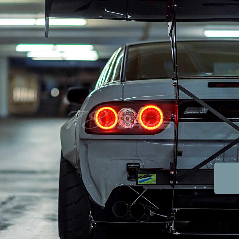 NISSAN 180SX ワンエイティ 後期 LED テールランプ V3 クリアー