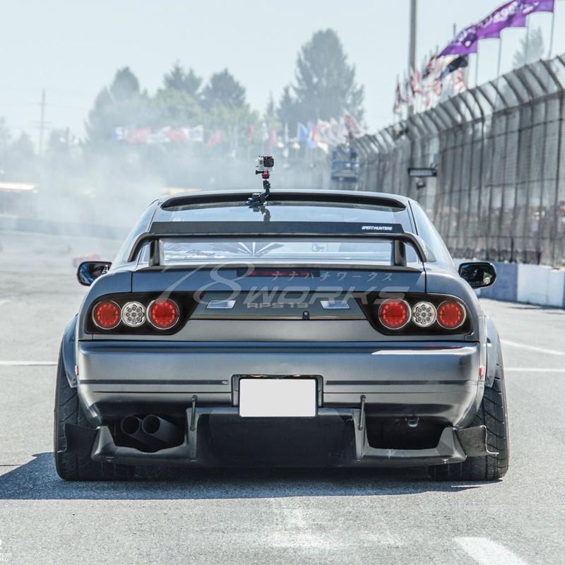 NISSAN 180SX ワンエイティ 後期 LED テールランプ V3 クリアー