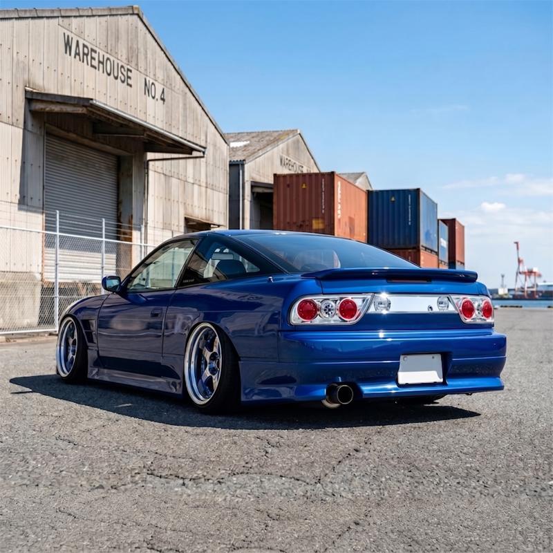 NISSAN 180SX ワンエイティ 後期 LED テールランプ V3 クリアー フル