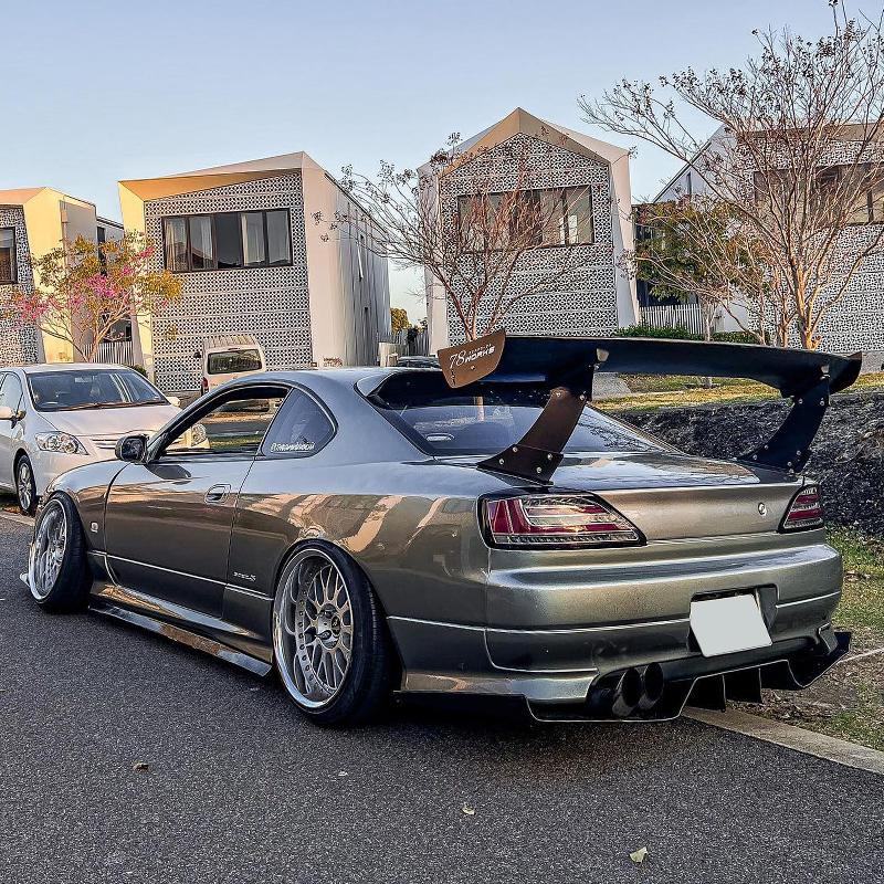 S15 シルビア ヴァリエッタ ファイバー LED テールランプ スモーク