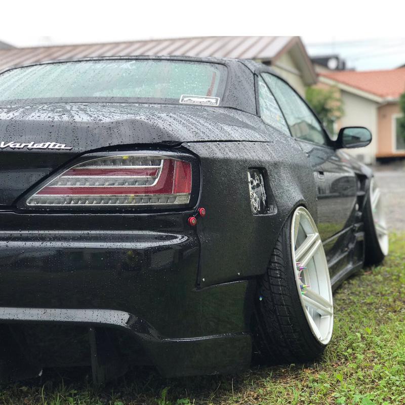 S15 シルビア ヴァリエッタ ファイバー LED テールランプ スモーク