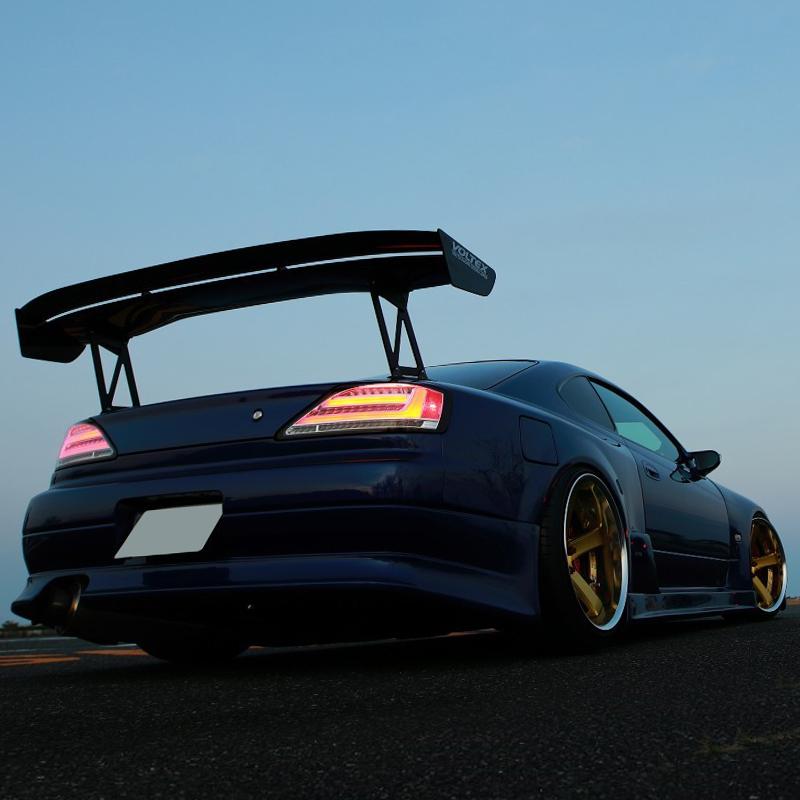 S15 シルビア ヴァリエッタ ファイバー LED テールランプ クリアー