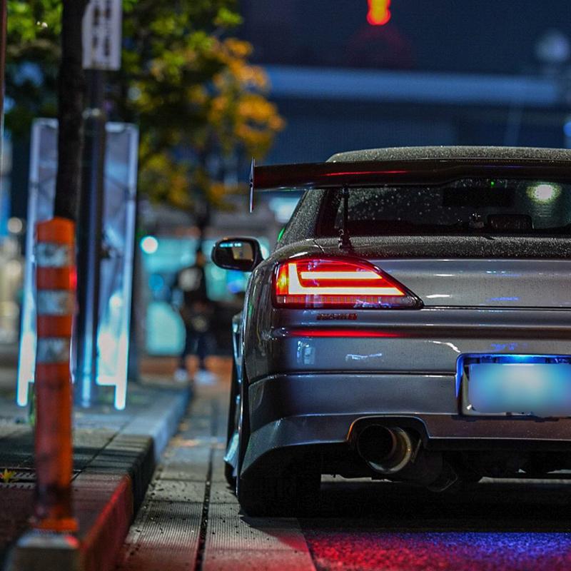 S15 シルビア ヴァリエッタ ファイバー LED テールランプ クリアー