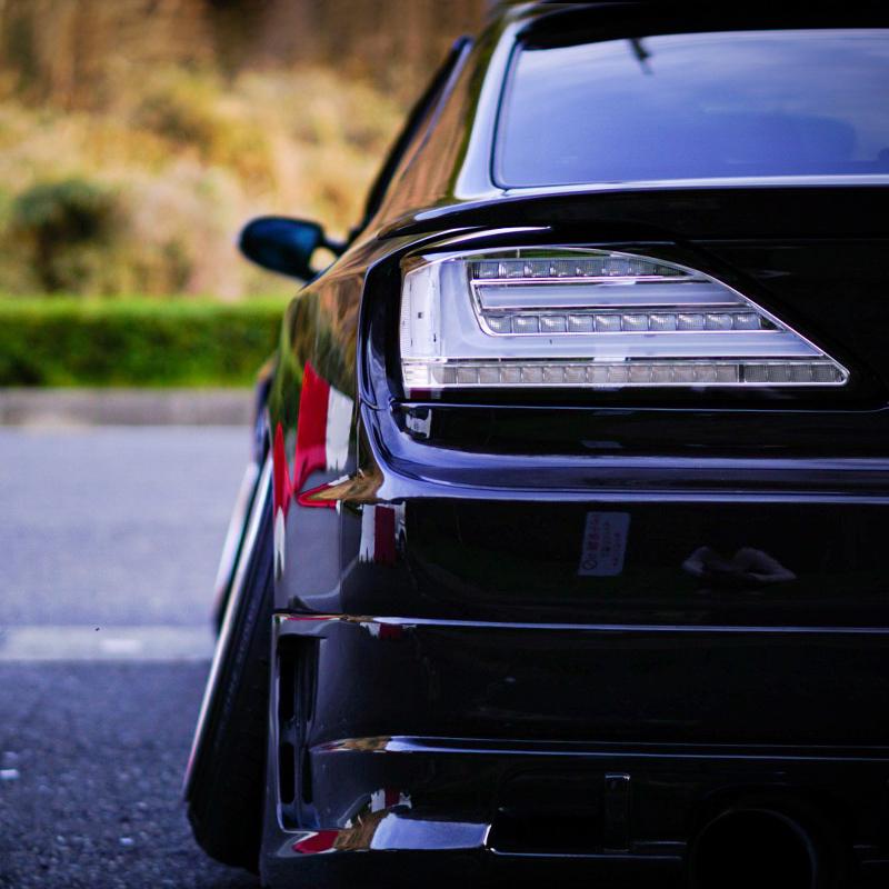 S15 シルビア ヴァリエッタ ファイバー LED テールランプ クリアー
