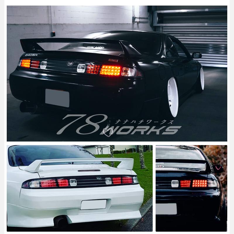 14 S14 シルビア 前期 後期 海外でも人気の王道パーツ LED 14 S14 シルビア 前期 後期 海外でも人気の王道パーツ LED