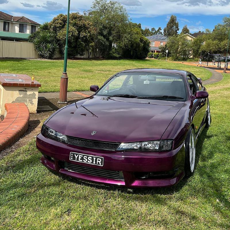 S14 CS14 シルビア 後期 クリスタル クリアー レンズ ヘッドライト