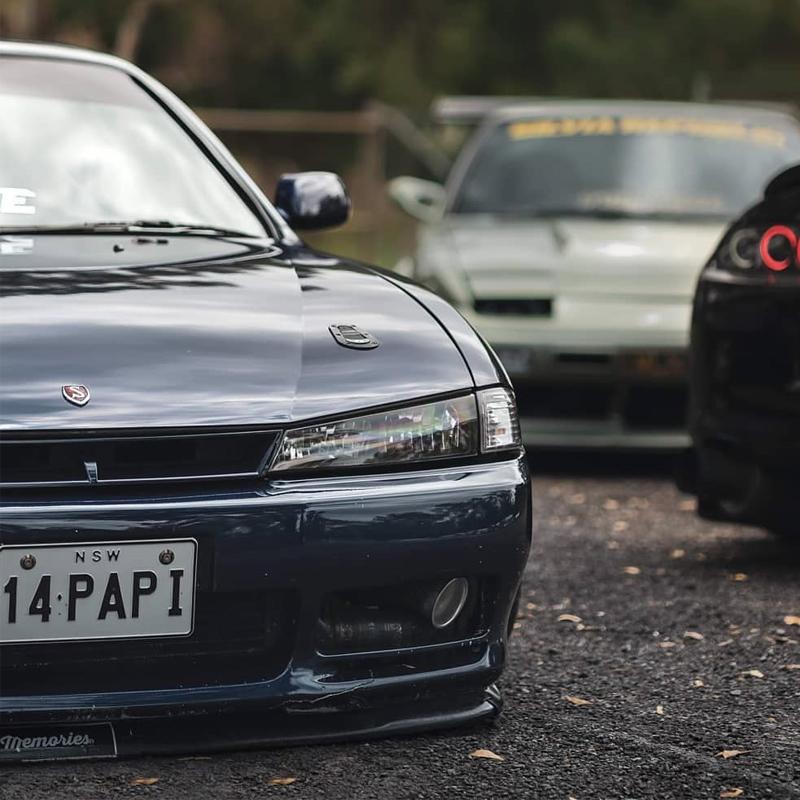 S14 CS14 シルビア 後期 クリスタル クリアー レンズ ヘッドライト