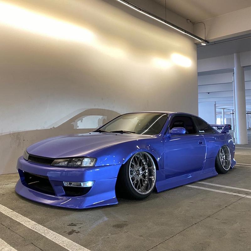 S14 CS14 シルビア 後期 クリスタル クリアー レンズ ヘッドライト
