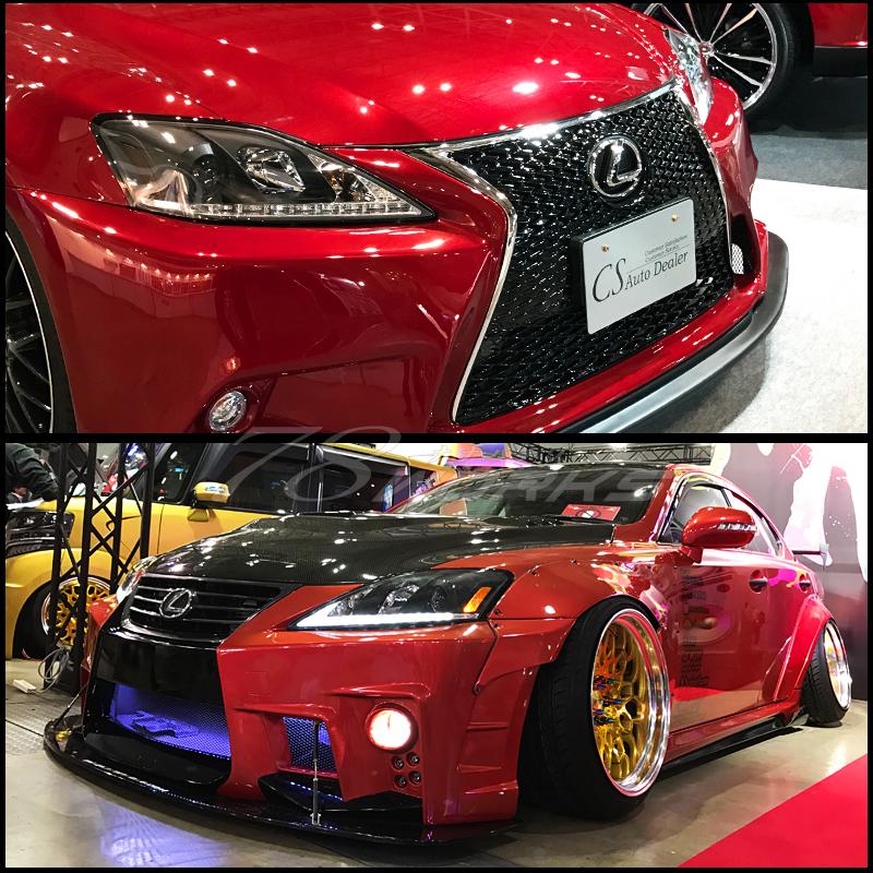 レクサス IS ISF ISC ヘッドライト V3 ブラック 流れる レクサス IS ISF ISC ヘッドライト V3 ブラック 流れる
