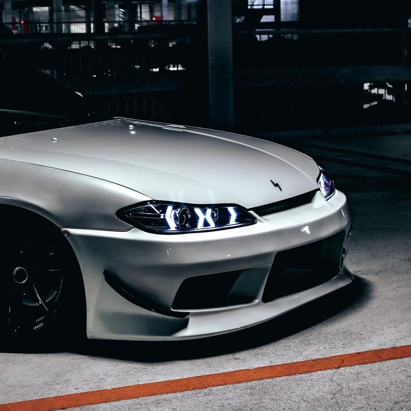 15 S15 シルビア / ヴァリエッタ 次世代 イカリング 流れるウインカー