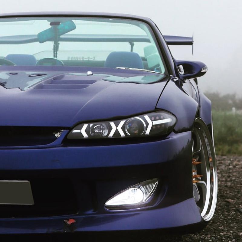 15 S15 シルビア / ヴァリエッタ 次世代 イカリング 流れるウインカー