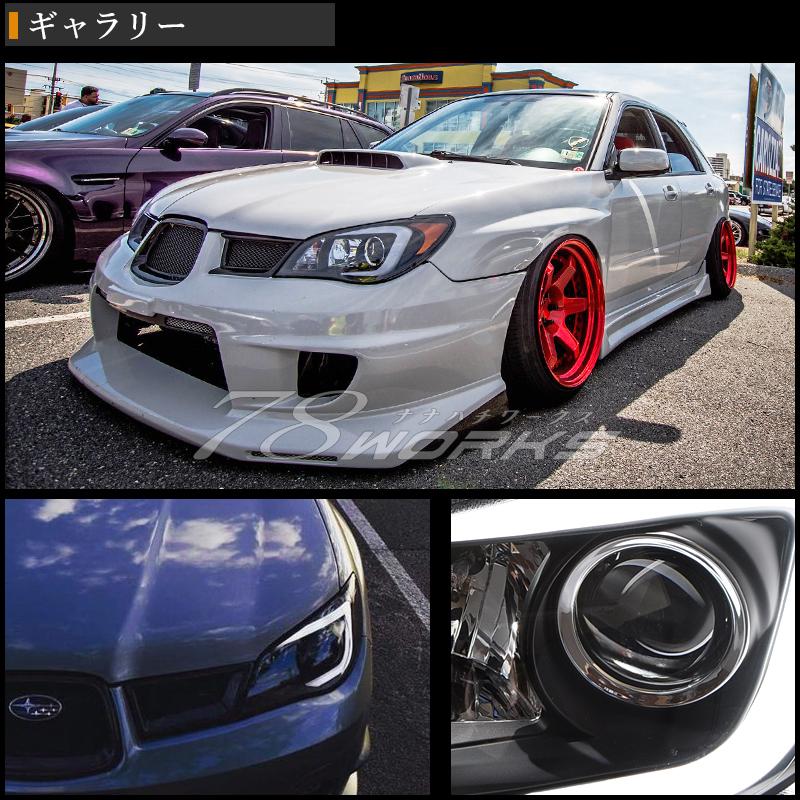 GD GG インプレッサ 後期 WRX STI セダン スポーツワゴン ファイバー