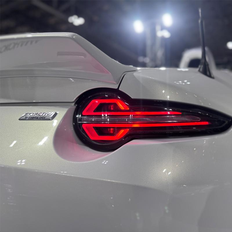 ND ロードスター RF ファイバー LED テールランプ クリアー オール