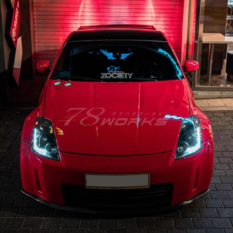 Z33 HZ33 フェアレディZ 前期 LED ライン ヘッドライト V2 Z33 HZ33 フェアレディZ 前期 LED ライン ヘッドライト V2