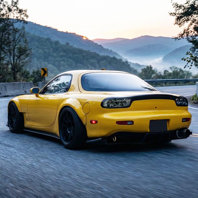 FD3S RX-7 E-FD3S GF-FD3S ユーロ テールランプ スモーク レンズ ライト リアの画像
