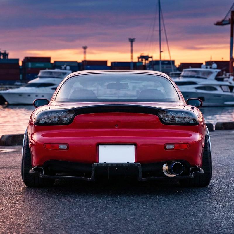 FD3S RX-7 E-FD3S GF-FD3S ユーロ テールランプ スモーク レンズ ライト リアの画像